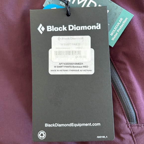 NWT Black Diamond Swift Pants (medium) - Picture 11 of 16
